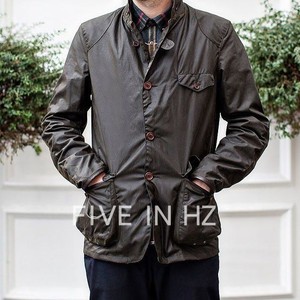 【现货】barbour beacon 007上身款 油蜡猎装夹克