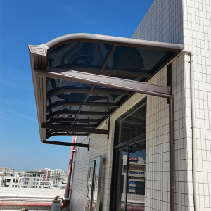 铝合金雨棚遮阳棚阳台屋檐家用别墅窗户耐力板防雨搭户外庭院门头
