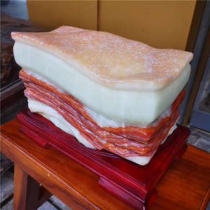 肉石原石天然红烧