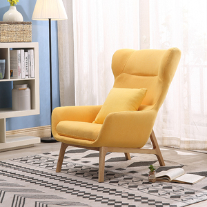 单人沙发北欧小户型客厅家具简约现代布艺小沙发时尚休闲老虎椅