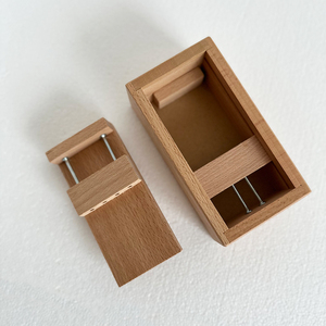 钉子机关盒 木质益智玩具 解锁魔盒 趣味礼物盒 儿童益智休闲玩具