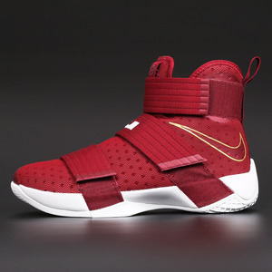 nike/耐克正品zoom詹姆斯士兵10代战靴使节9气垫运动篮球鞋844375