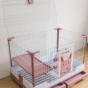 达洋r81兔笼子宠物兔子豪华防喷尿抽屉式超大特大号兔豚鼠荷兰猪