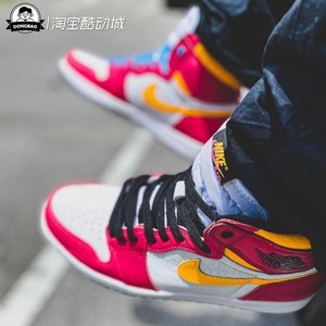 linjg01淘宝air jordan1 retro og high "chicago" aj1 芝加哥红白0