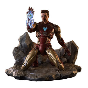 万代 魂限定 shf 钢铁侠 mk85 战损 响指 手套 可动手办玩具