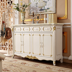 欧式大理石鞋柜进门口实木放鞋柜多层储物柜超薄收纳柜玄关门厅柜