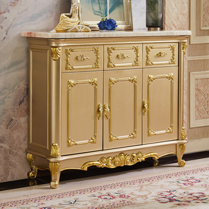 欧式餐边柜 酒柜 小边柜 鞋柜 斗柜 小柜子 客厅奢华型配套储物柜
