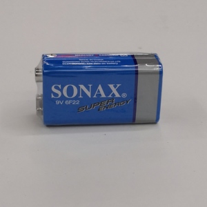 SONAX9V碳性电池9伏6F22层叠方块玩具麦克风话筒警报器万用表
