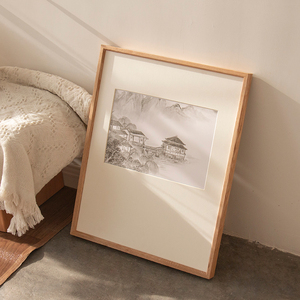 字画装裱框长方形