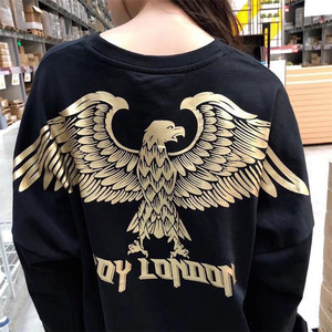 boy老鹰圆领纯棉卫衣