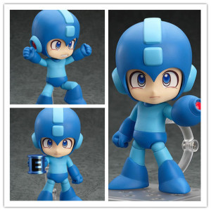 动漫模型手办公仔现货 q版粘土人gsc系列#556 rockman元祖 洛克人