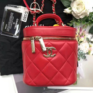 【现货】chanel香奈儿盒子化妆包经典时尚的单肩手提包d380