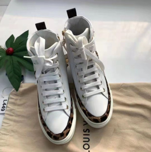 【现货】lv路易威登经典限量高帮运动鞋35码l449
