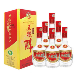 五粮液45度/50度五粮醇3d 09第三代500ml*6瓶优醇浓香型白酒包邮