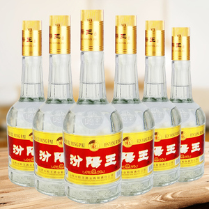 山西特产汾阳王老8八年清香型纯粮白酒39度480ml整箱6瓶正品促销
