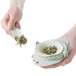 小麦秸秆 包饺子器切饺子皮模具夹 捏水饺模型厨房家用神器 大号