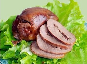 东北特产 吉林长春特产 阿满食品 阿满酱猪心 230克/个