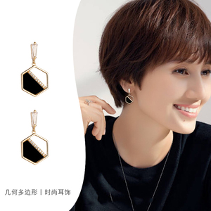 适合短发的耳环女夏款耳饰2021年新款潮明星同款气质高级大气耳钉