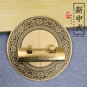 古铜色锁古锁钥匙古锁扣古式锁古老锁古风古董古典家具锁古代铜锁
