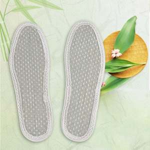 除臭鞋垫男女脚汗脚臭防臭竹子纤维吸汗净味休闲全垫可水洗两双装