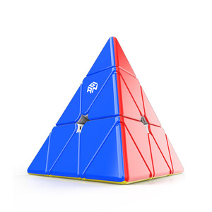 GAN磁力金字塔魔方 M磁力版芯定位全向定位 Pyraminx顺滑赠品包邮