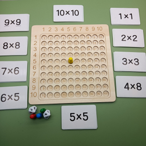 九九乘法口诀表卡片小学生二年级乘法口诀背诵神器儿童99乘法教具