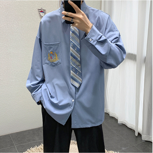 水蓝色jk制服