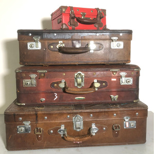 老上海旧皮箱