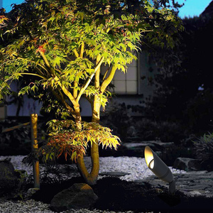 户外射树灯景观花园led超亮投光灯园林室外家用庭院灯插地照树灯