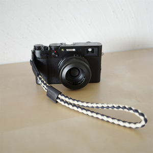 cam-in相机手腕带编织微单牛皮手绳数码复古文艺单反原创设计手带