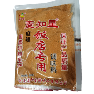 河南特产许昌菱知星饭店专用调料十八鲜麻辣炒菜烧5袋*500克
