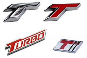 英朗 新君威 新君越车尾标志雪佛兰turbo 涡轮增压标 红t车标