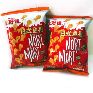 上好佳小包甜辣味日式鱼果7g*30包休闲膨化食品网吧小零食ktv