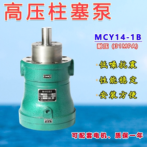 启东10MCY 25MCY 63MCY 5MCY 2.5MCY14-1B电动油泵液压轴向柱塞泵