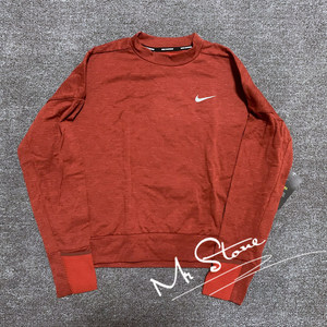 nike/耐克 女子运动速干抓绒圆领针织跑步长袖t恤928947-250-646