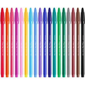 monami慕娜美3000勾线纤维水笔彩杆彩色经典怀旧老款慕那美 04008