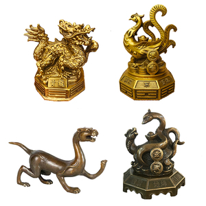 008人付款淘宝四大神兽摆件纯