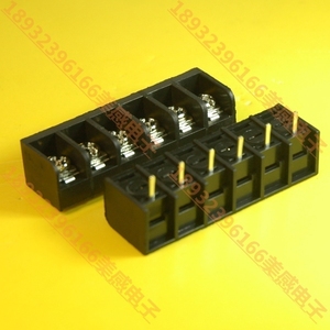 优质MG46-9.5mm2P3P4P6P9P栅栏式PCB接线端子HB9500KF铜阻燃环保
