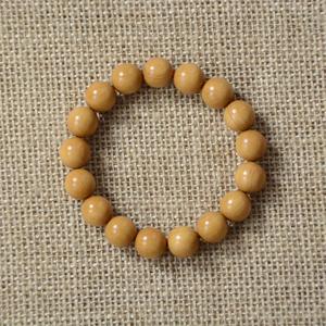 正宗俄罗斯铁桦木 15mm佛珠手串手链念珠男女铁桦手串超硬木头