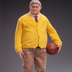 nova studio灌篮高手1/6湘北白发鬼教练胖子安西可动 手办 现货