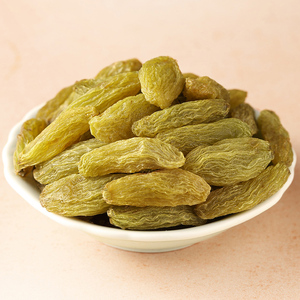 葡萄干新疆特级超大绿香妃王大颗粒免洗即食干果吐鲁番特产无添加