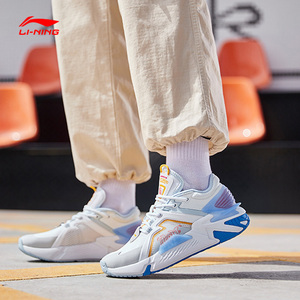 李宁运动时尚系列001 ti女子经典休闲鞋2021春季耐磨运动鞋女鞋