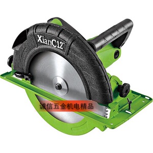 先川305mm电圆锯 12寸工业级大功率切割机 木工装修电动工具