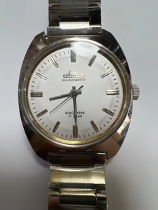 北京牌手表男士手表国产老式手表机械手表古董表机械表怀旧手动