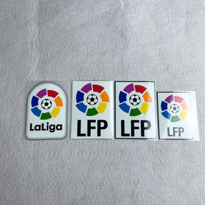 La Liga LFP 西甲臂章 06-22赛季 卫冕章 通用大胶章 植绒热转印