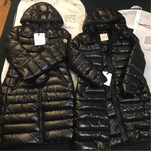 代购正品moncler蒙口羽绒服女士moka舒淇经典中长款收腰修身外套