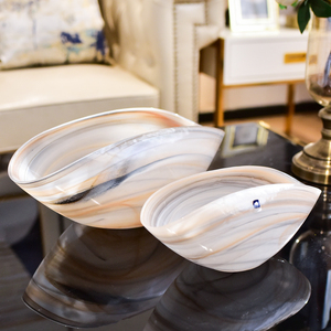 德国原装进口leonardo俐傲纳朵系列纯手工玻璃果盘餐桌茶几轻奢品