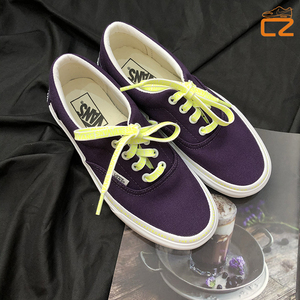 vans era后跟大标logo鞋带 紫色 绿色