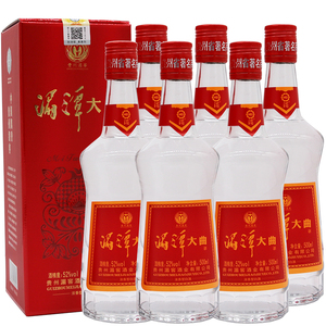2019年 52度湄潭大曲酒v9 500ml*6 贵州湄潭湄窖浓香型粮食礼盒酒