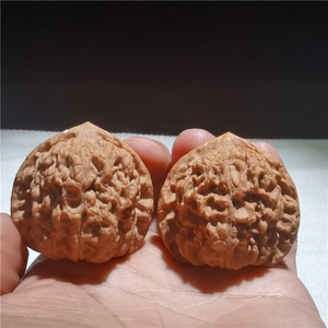 43精品小众文玩核桃秤砣狮子头1001暴雪盘龙虎头大粗筋元宝收藏级